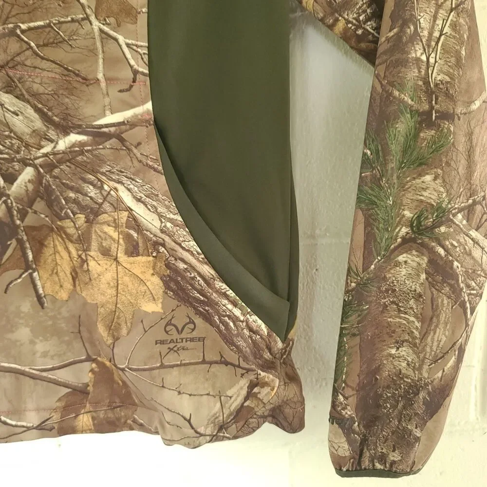 UNDER ARMOUR WomensSCENT CONTROL EARLY SEASON SPEED FREEK CAMO HOODIE JACKET LG